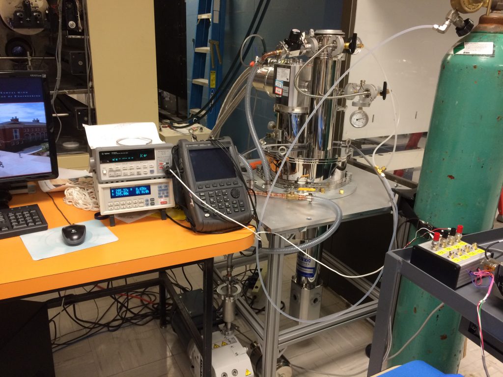 pulse tube cryostat at Auburn University cryogenic superconducting electronics measurement